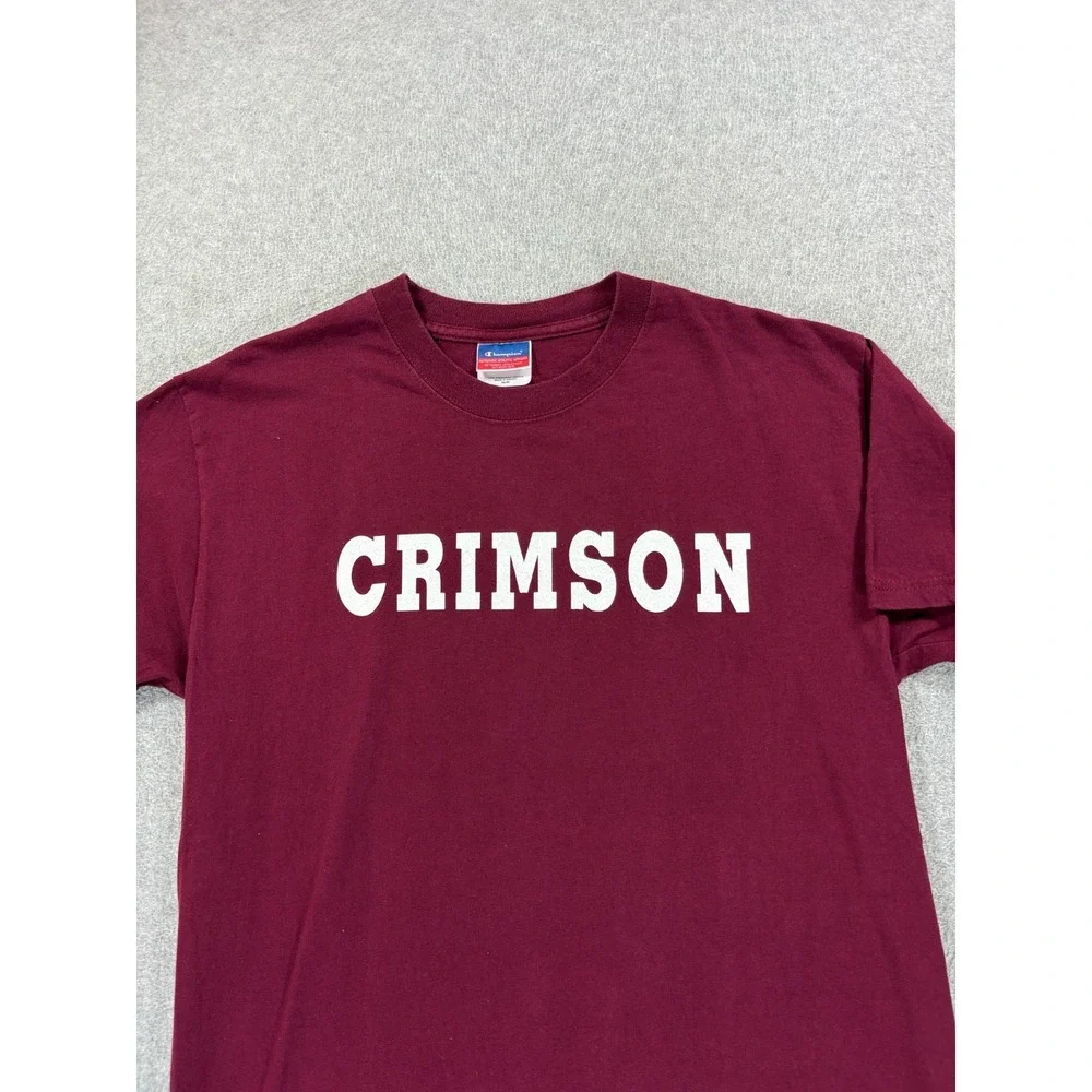 Harvard‎ Crimson Track & Field S/S Tee Shirt (Men's Medium) Maroon - Picture 2 of 11